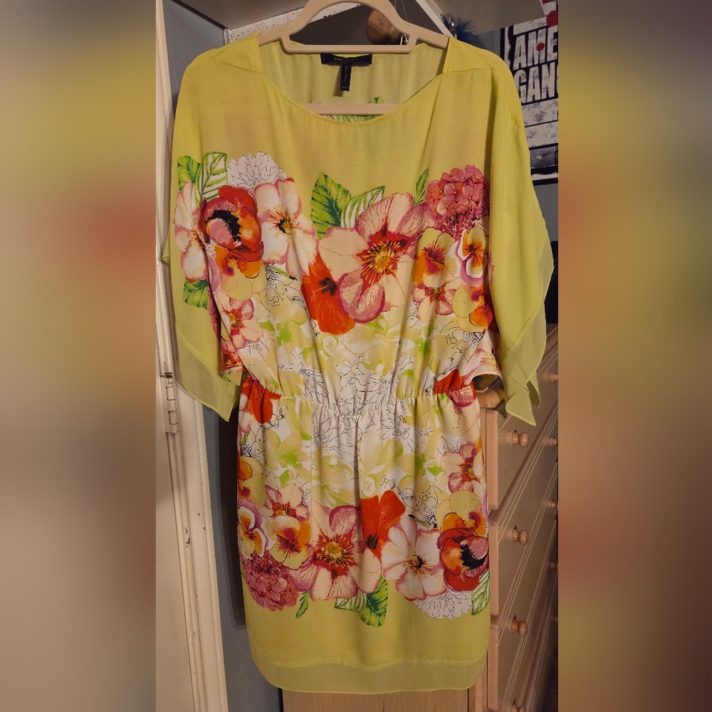 BCBGMaxAzria Floral Print Tunic